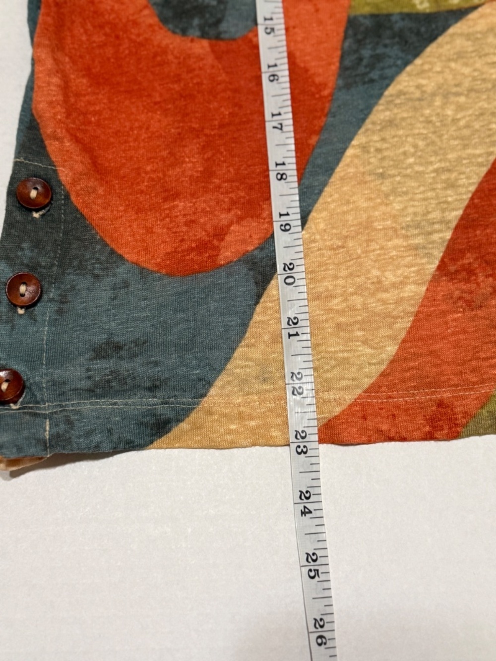 Rachel Zoe Linen Top Size XL - Picture 8 of 8